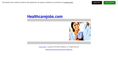 Desktop Screenshot of healthcarejobs.com