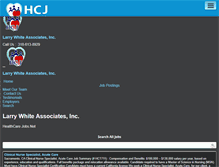 Tablet Screenshot of healthcarejobs.net